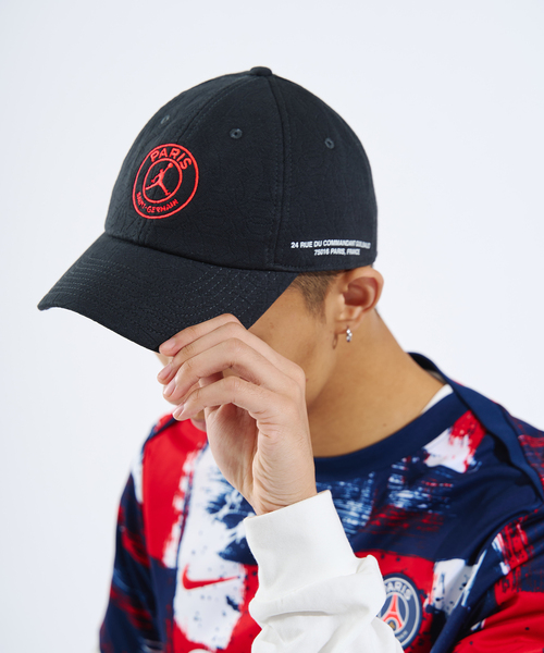 AIR JORDAN(エアジョーダン)の「【NIKE / ナイキ】U J CLUB CAP S CB PSG HJ0830- 045/133(キャップ・メンズ・ブラック/ホワイト・FREE)」の13枚目の写真