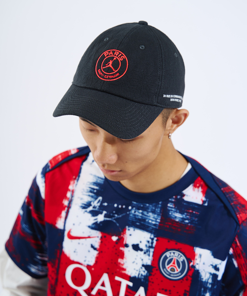 Nike ジョーダン ブランド U J クラブ キャップ S CB PSG JORDAN BRAND U J CLUB CAP S CB PSG OFF NOIR/SAIL/INFRARED 23