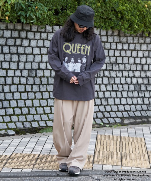 VENCEEXCHANGE(ヴァンスエクスチェンジ)の「Queen クイーン フォトツアーラグランT(Tシャツ/カットソー・メンズ・チャコール/その他1/オフホワイト・L/LL/M)」の15枚目の写真