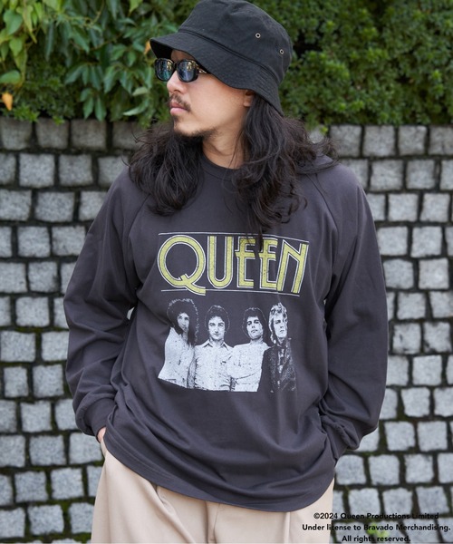 VENCEEXCHANGE(ヴァンスエクスチェンジ)の「Queen クイーン フォトツアーラグランT(Tシャツ/カットソー・メンズ・チャコール/その他1/オフホワイト・L/LL/M)」の12枚目の写真