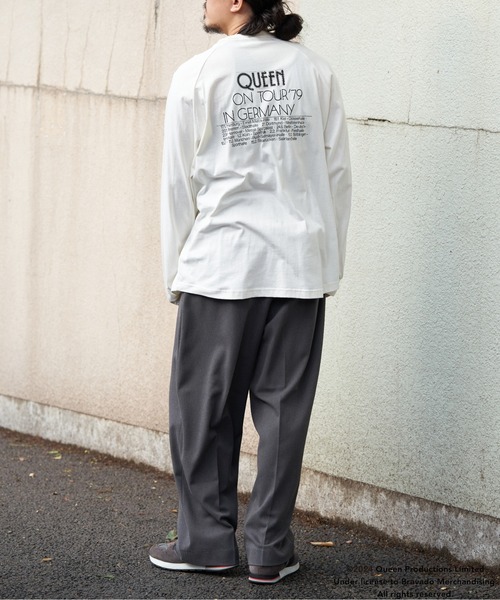 VENCEEXCHANGE(ヴァンスエクスチェンジ)の「Queen クイーン フォトツアーラグランT(Tシャツ/カットソー・メンズ・チャコール/その他1/オフホワイト・L/LL/M)」の10枚目の写真