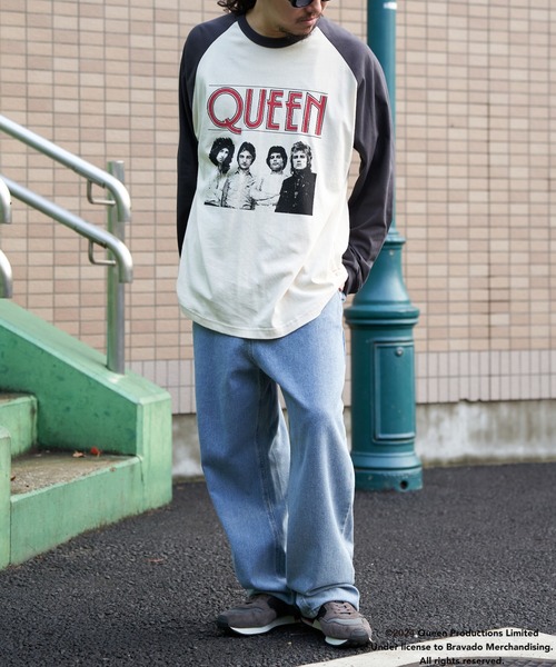 VENCEEXCHANGE(ヴァンスエクスチェンジ)の「Queen クイーン フォトツアーラグランT(Tシャツ/カットソー・メンズ・チャコール/その他1/オフホワイト・L/LL/M)」の21枚目の写真