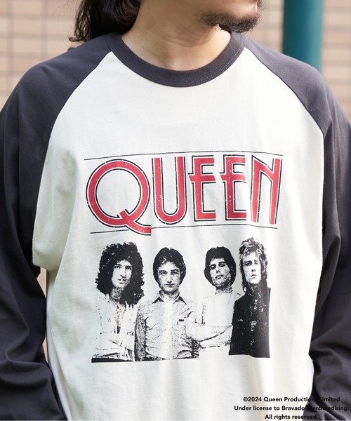 VENCEEXCHANGE(ヴァンスエクスチェンジ)の「Queen クイーン フォトツアーラグランT(Tシャツ/カットソー・メンズ・チャコール/その他1/オフホワイト・L/LL/M)」の20枚目の写真