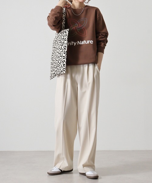 INFINITY NATURE CREW NECK SWEAT / クルーネックスウェット