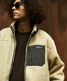 ragged mountain（ラギットマウンテン）の「【RAGGED MOUNTAIN/ラギットマウンテン】CONCORD 防風ボアブルゾン フリースジャケット モコモコ（ブルゾン）」