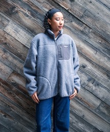 ragged mountain（ラギットマウンテン）の「【RAGGED MOUNTAIN/ラギットマウンテン】CONCORD 防風ボアブルゾン フリースジャケット モコモコ（ブルゾン）」