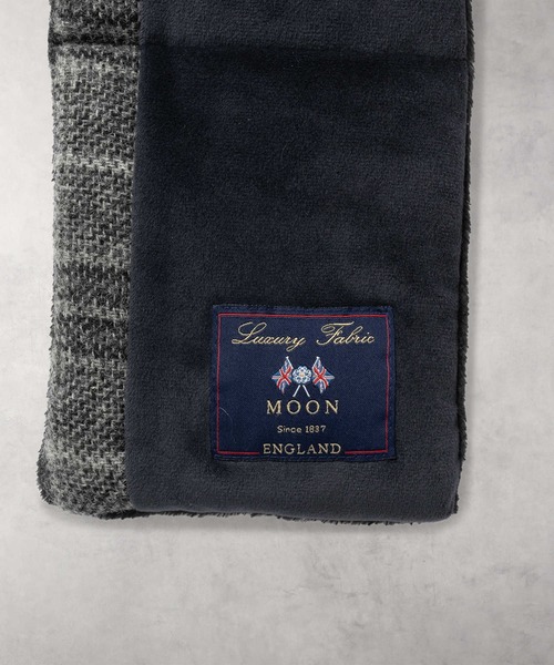 Right-on（ライトオン）の「【MOON】マフラー（マフラー・メンズ・ブラック/ダークグレー・フリー）」の7枚目の写真