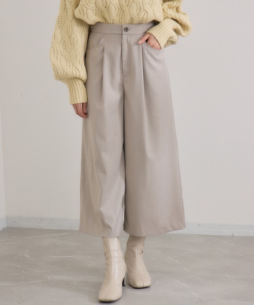 KATHARINE ROSS(キャサリンロス)の「【KATHARINE ROSS】バックポケットストレッチフレアパンツ(その他パンツ・レディース・ネイビー/ベージュ・MEDIUM)」の11枚目の写真