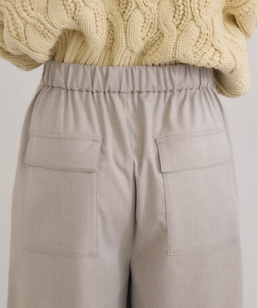 KATHARINE ROSS(キャサリンロス)の「【KATHARINE ROSS】バックポケットストレッチフレアパンツ(その他パンツ・レディース・ネイビー/ベージュ・MEDIUM)」の14枚目の写真