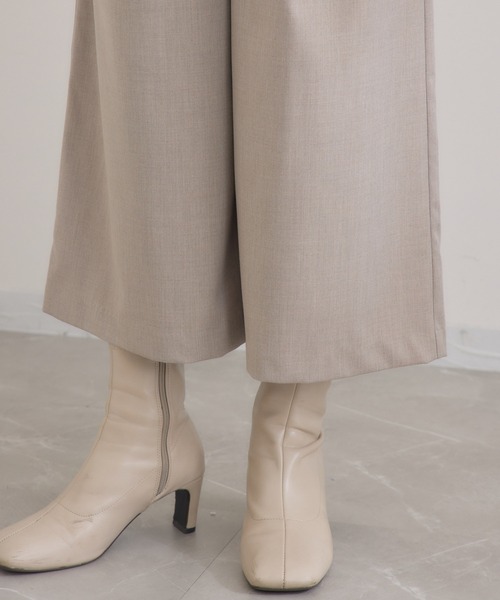 KATHARINE ROSS(キャサリンロス)の「【KATHARINE ROSS】バックポケットストレッチフレアパンツ(その他パンツ・レディース・ネイビー/ベージュ・MEDIUM)」の5枚目の写真