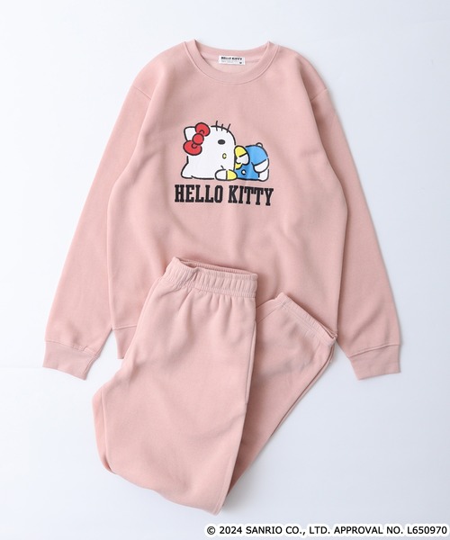 sanrio(サンリオ)のサンリオキャラクターズ 裏起毛上下セット(ルームウェア/パジャマ)