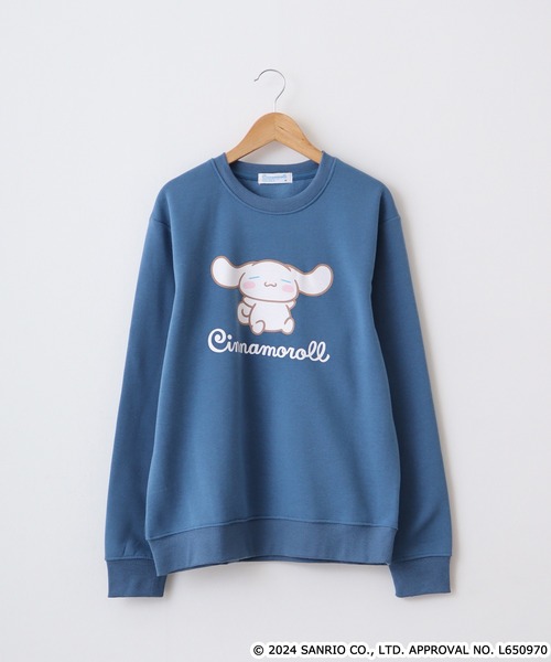 sanrio(サンリオ)の「サンリオキャラクターズ 裏起毛上下セット(ルームウェア/パジャマ・メンズ・ピンク/グリーン/チャコールグレー/ブラック/ネイビー系1/ネイビー系/ブラック系/ダークラベンダー/ピンクベージュ/杢グレー/オートミール/チャコール・L/M/LL)」の21枚目の写真