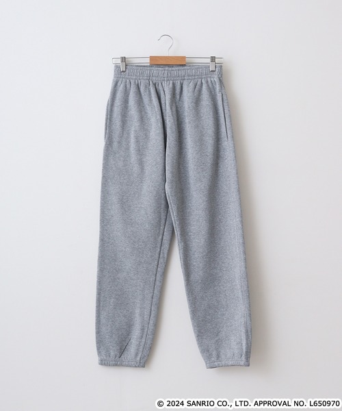 sanrio(サンリオ)の「サンリオキャラクターズ 裏起毛上下セット(ルームウェア/パジャマ・メンズ・ピンク/グリーン/チャコールグレー/ブラック/ネイビー系1/ネイビー系/ブラック系/ダークラベンダー/ピンクベージュ/杢グレー/オートミール/チャコール・L/M/LL)」の18枚目の写真