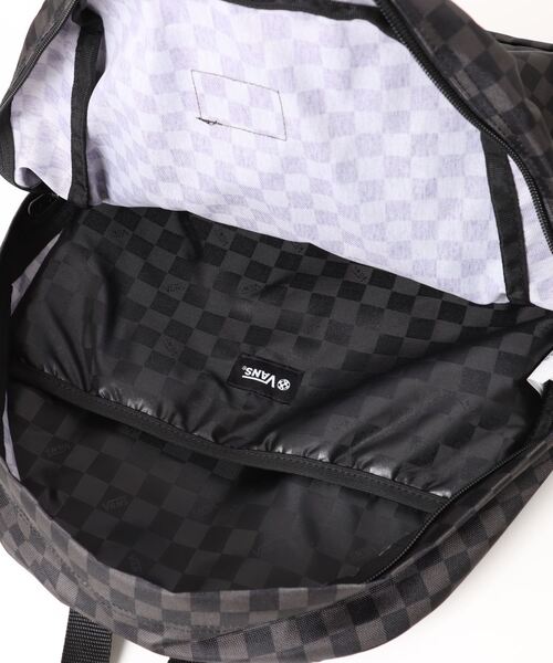 VANS ヴァンズ OLD SKOOL CHECK BACKPACK バッグ VN000H4XBA5 BLACK