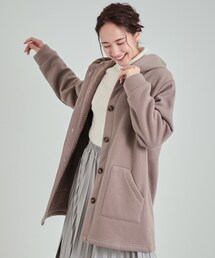 フード付きコーディガン コーディガン」に該当するファッション