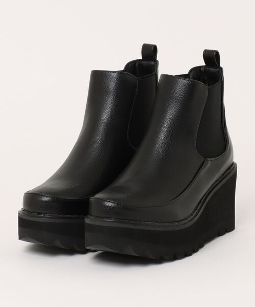 【YOSUKE】厚底サイドゴアブーツ 6310018（ブーツ）｜YOSUKE（ヨースケ） 6,603円