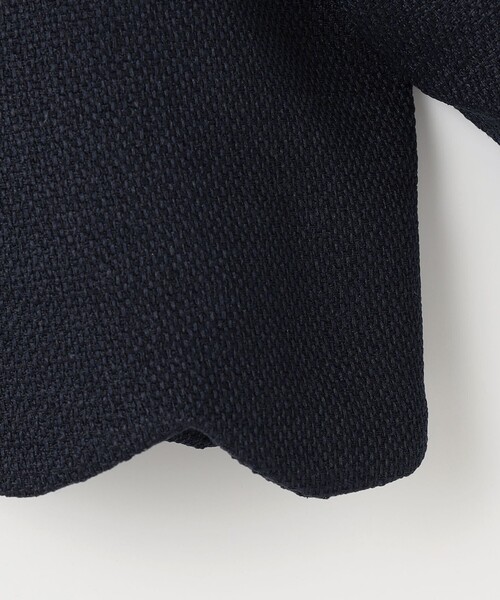 スカラップ ノーカラージャケット willfully 裾スカラップノーカラー