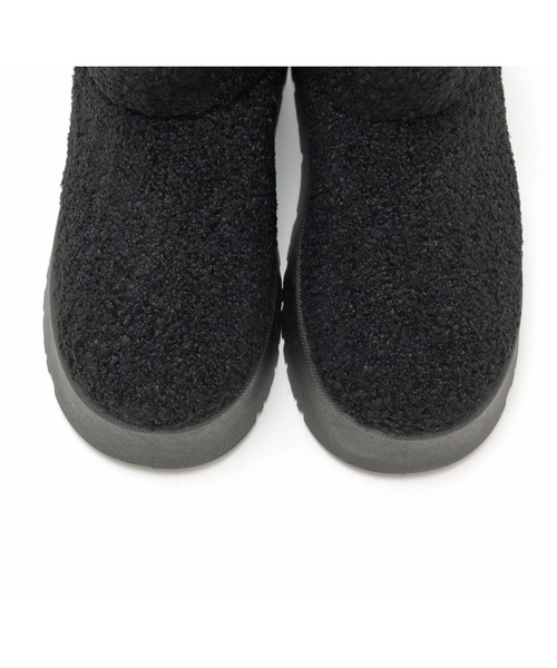 もこもこボアの厚底ムートンブーツ（ブーツ）｜SOROTTO（ソロット）の