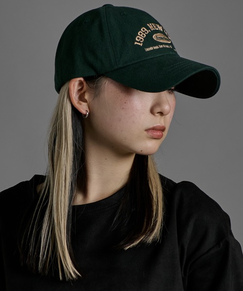 CALIFORNIA OUTFITTERS（カリフォルニア アウトフィッターズ）の「2-11D32 1989NEWYORK CAP（キャップ・メンズ・ネイビー/ベージュ/グリーン/ピンク/ブラック・ONESIZE）」の3枚目の写真