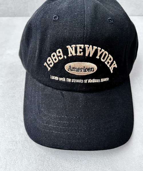 CALIFORNIA OUTFITTERS（カリフォルニア アウトフィッターズ）の「2-11D32 1989NEWYORK CAP（キャップ・メンズ・ネイビー/ベージュ/グリーン/ピンク/ブラック・ONESIZE）」の16枚目の写真