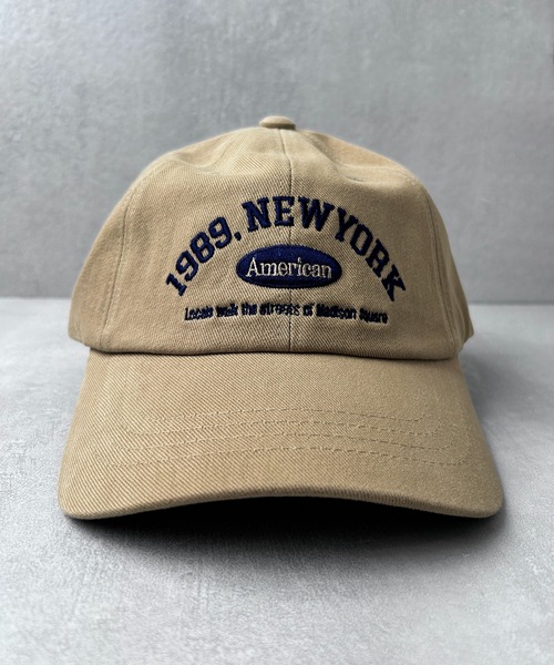CALIFORNIA OUTFITTERS（カリフォルニア アウトフィッターズ）の「2-11D32 1989NEWYORK CAP（キャップ・メンズ・ネイビー/ベージュ/グリーン/ピンク/ブラック・ONESIZE）」の22枚目の写真