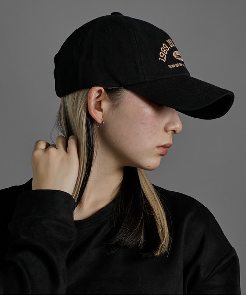 CALIFORNIA OUTFITTERS（カリフォルニア アウトフィッターズ）の「2-11D32 1989NEWYORK CAP（キャップ・メンズ・ネイビー/ベージュ/グリーン/ピンク/ブラック・ONESIZE）」の6枚目の写真