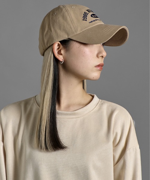 CALIFORNIA OUTFITTERS（カリフォルニア アウトフィッターズ）の「2-11D32 1989NEWYORK CAP（キャップ・メンズ・ネイビー/ベージュ/グリーン/ピンク/ブラック・ONESIZE）」の8枚目の写真