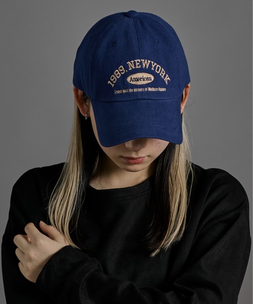 CALIFORNIA OUTFITTERS（カリフォルニア アウトフィッターズ）の「2-11D32 1989NEWYORK CAP（キャップ・メンズ・ネイビー/ベージュ/グリーン/ピンク/ブラック・ONESIZE）」の11枚目の写真