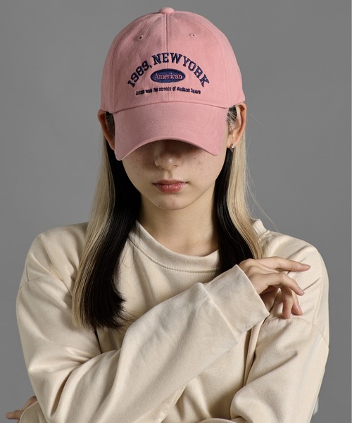 CALIFORNIA OUTFITTERS（カリフォルニア アウトフィッターズ）の「2-11D32 1989NEWYORK CAP（キャップ・メンズ・ネイビー/ベージュ/グリーン/ピンク/ブラック・ONESIZE）」の14枚目の写真