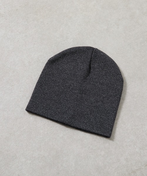 COLONY 2139（コロニートゥーワンスリーナイン）の「ラメニット帽（ニットキャップ/ビーニー・レディース・シルバー/ブラック・FREE）」の10枚目の写真