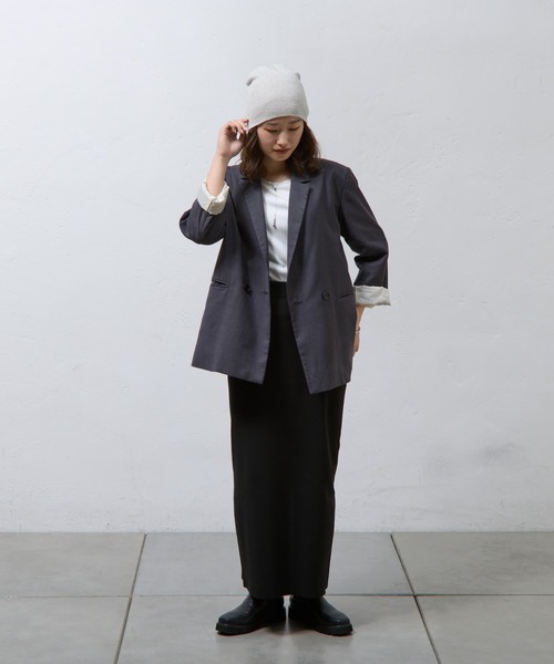 COLONY 2139（コロニートゥーワンスリーナイン）の「ラメニット帽（ニットキャップ/ビーニー・レディース・シルバー/ブラック・FREE）」の13枚目の写真