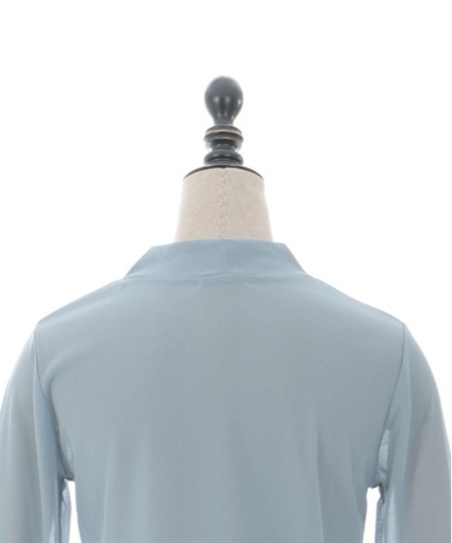 axes femme POETIQUE（アクシーズファムポエティック）の「スネークタトゥーシアープルオーバー（Tシャツ/カットソー・レディース・ブラック/ホワイト/ブルーグレー・MEDIUM）」の11枚目の写真