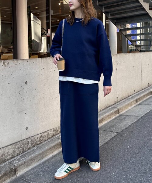 CIAOPANIC TYPY（チャオパニックティピー）の「【2025年S/S新作】エアリーコンフォートニット（ニット/セーター・レディース・チャコールグレー/サックスブルー/イエロー系その他/ホワイト/ライトグレー/レッド/ピンク/ネイビー・ONE SIZE）」の18枚目の写真