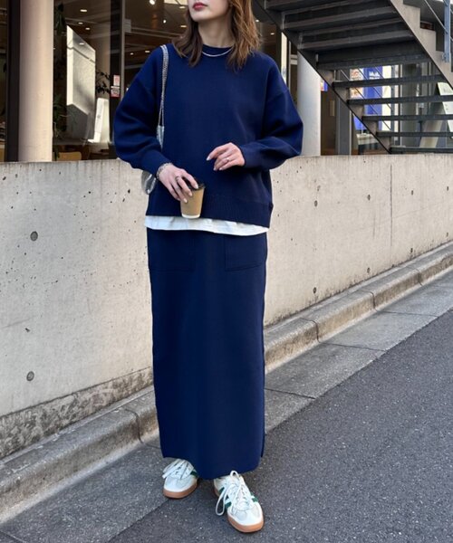 CIAOPANIC TYPY（チャオパニックティピー）の「【2025年S/S新作】エアリーコンフォートニット（ニット/セーター・レディース・チャコールグレー/サックスブルー/イエロー系その他/ホワイト/ライトグレー/レッド/ピンク/ネイビー・ONE SIZE）」の19枚目の写真