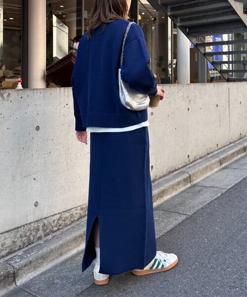 CIAOPANIC TYPY（チャオパニックティピー）の「【2025年S/S新作】エアリーコンフォートニット（ニット/セーター・レディース・チャコールグレー/サックスブルー/イエロー系その他/ホワイト/ライトグレー/レッド/ピンク/ネイビー・ONE SIZE）」の20枚目の写真