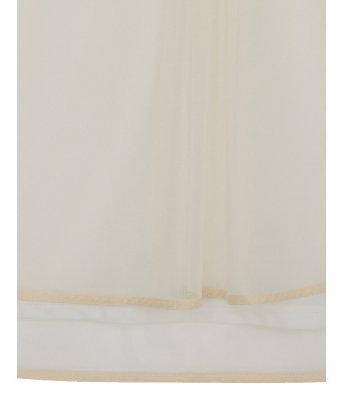 新品タグ付き　Ameri TULLE GATHER COMBINATE TOP セール】TULLE GATHER COMBINATE TOP（シャツ/ブラウス）｜Ameri