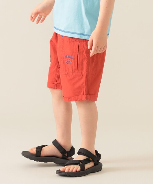 BEAMS mini（ビームスミニ）の「スマイル キャンプ ショーツ 2025SS（90～150cm）（その他パンツ・キッズ・ベージュ/ネイビー/ブルー/レッド・90/100/110/130/140/150/120）」の17枚目の写真