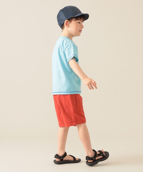 BEAMS mini（ビームスミニ）の「スマイル キャンプ ショーツ 2025SS（90～150cm）（その他パンツ・キッズ・ベージュ/ネイビー/ブルー/レッド・90/100/110/130/140/150/120）」の20枚目の写真