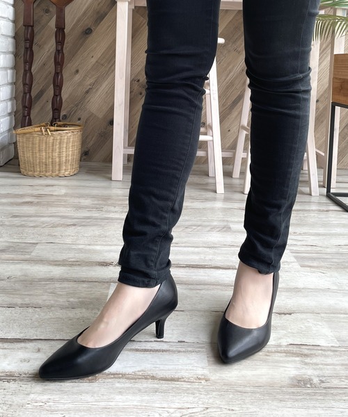 LUGG NAGG(ラグナグ)の「【addottona】6㎝ポインテッドパンプス(パンプス・レディース・ブラック/ブラック系その他/ブラック系その他2/ガンメタ/シルバー・LL/L/M/S)」の9枚目の写真