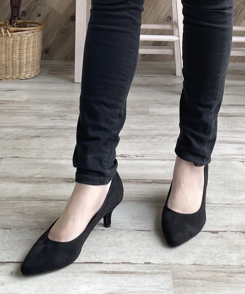 LUGG NAGG(ラグナグ)の「【addottona】6㎝ポインテッドパンプス(パンプス・レディース・ブラック/ブラック系その他/ブラック系その他2/ガンメタ/シルバー・LL/L/M/S)」の12枚目の写真