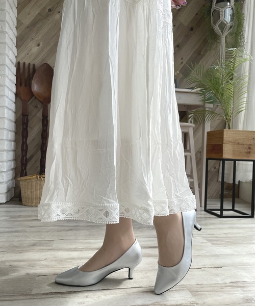 LUGG NAGG(ラグナグ)の「【addottona】6㎝ポインテッドパンプス(パンプス・レディース・ブラック/ブラック系その他/ブラック系その他2/ガンメタ/シルバー・LL/L/M/S)」の17枚目の写真