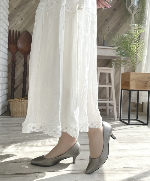 LUGG NAGG(ラグナグ)の「【addottona】6㎝ポインテッドパンプス(パンプス・レディース・ブラック/ブラック系その他/ブラック系その他2/ガンメタ/シルバー・LL/L/M/S)」の21枚目の写真