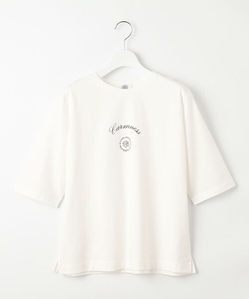 J.PRESS（ジェイプレス）の「カレッジロゴ Tシャツ（Tシャツ/カットソー・レディース・サックスブルー系/オレンジ系/ホワイト系/グレー系・T15/T13）」の22枚目の写真