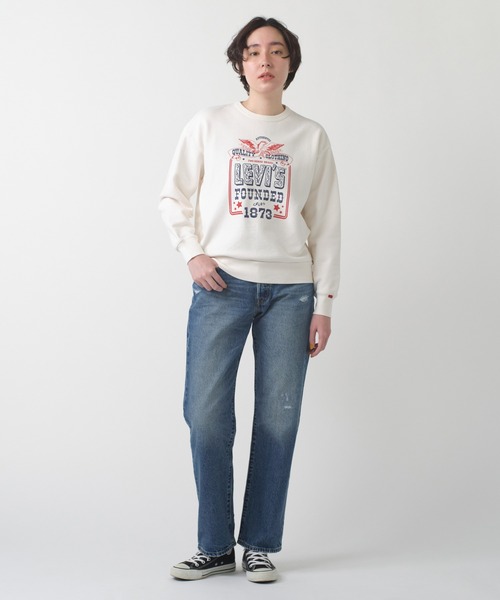 【リーバイスアウトレット】リーバイス / LEVI'S(R)GR HERITAGE SPORT クルーネック スウェット トレーナー ARCHIVAL クーポン】リーバイス / LEVI'S(R)GR HERITAGE SPORT クルー