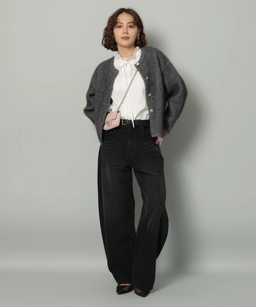 カーブデニムパンツ（その他パンツ）｜Arpege story