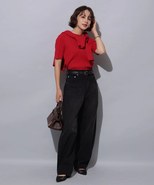 Arpege story カーブデニムパンツ カーブデニムパンツ（その他パンツ）｜Arpege story