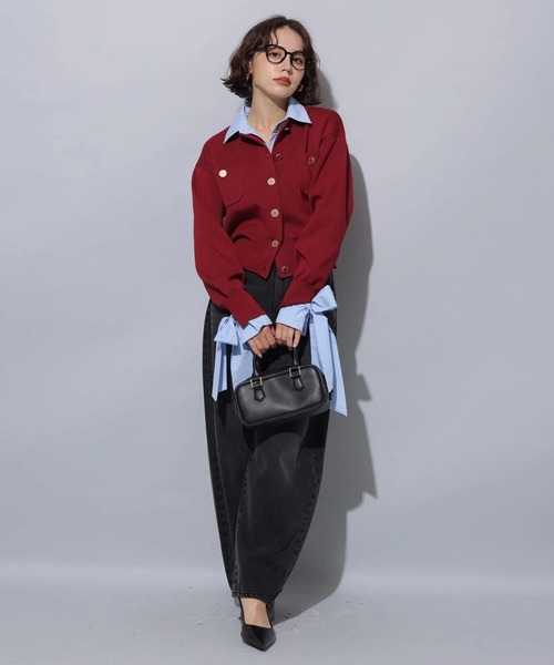 アルページュストーリーArpege story カーブデニムパンツ 2回着用