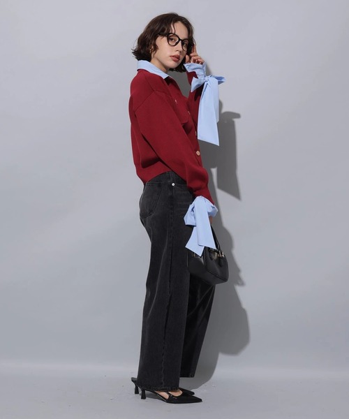 Arpege story アルページュストーリー カーブデニムパンツ カーブデニムパンツ（その他パンツ）｜Arpege story（アルページュ