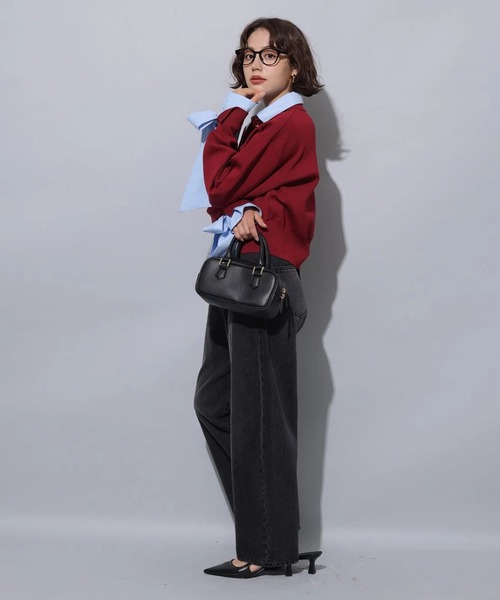 カーブデニムパンツ（その他パンツ）｜Arpege story（アルページュ