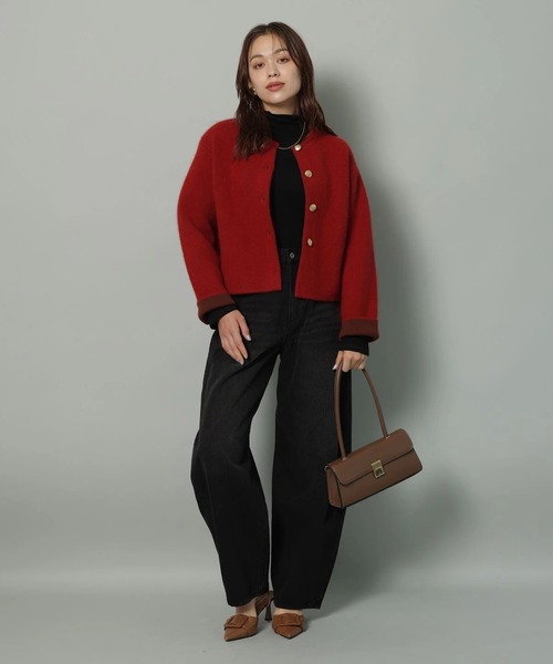 カーブデニムパンツ（その他パンツ）｜Arpege story（アルページュ